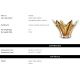 Vaze - Vaza, Vas decorativ design LUX Sutter, galben