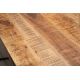 Mese dining - Masa design industrial Galaxie 160cm Mango