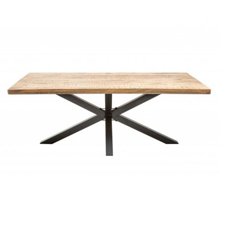 Mese dining - Masa design industrial Galaxie 160cm Mango