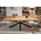 Mese dining - Masa design industrial Galaxie 160cm Mango