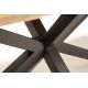 Mese dining - Masa design industrial Galaxie 160cm Mango