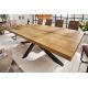 Mese dining - Masa design industrial Galaxie 200cm Pin maro vintage