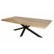 Mese dining - Masa design industrial Galaxie 200cm Pin maro vintage