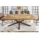 Mese dining - Masa design industrial Galaxie 200cm Pin maro vintage