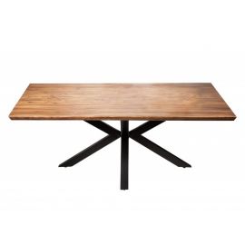 Mese dining - Masa design industrial Galaxie Space 200cm Sheesham