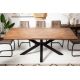 Mese dining - Masa design industrial Galaxie Space 200cm Sheesham