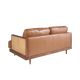 Canapele - Canapea 2 locuri design elegant LUX Brown leather