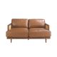 Canapele - Canapea 2 locuri design elegant LUX Brown leather