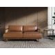 Canapele - Canapea 3 locuri design elegant LUX Brown leather