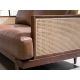 Canapele - Canapea 3 locuri design elegant LUX Brown leather