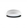 Lustra / Plafoniera LED design modern slim SHOKU 35cm alb/negru