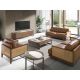 Masute Living - Masuta laterala deosebita design LUX Walnut-Marble