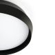 Plafoniere cu spoturi, Spoturi aplicate - Lustra / Plafoniera LED design modern slim SHOKU 35cm negru