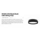 Plafoniere cu spoturi, Spoturi aplicate - Lustra / Plafoniera LED design modern slim SHOKU 35cm negru