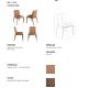 Scaune - Scaun deosebit design LUX Walnut