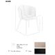 Scaune - Scaun deosebit design LUX Brown