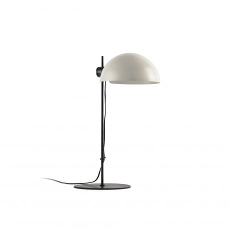Veioze - Veioza/Lampa de masa metal stil industrial DOMINICA negru/bej