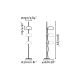 Lampadare - Lampadar/Lampa de podea metal stil industrial DOMINICA negru/bej