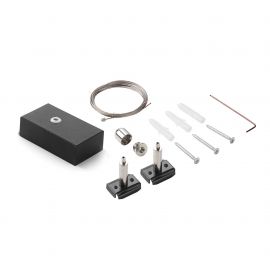 Accesorii iluminat - Accesoriu, Kit negru suspendare pentru sina magnetica Ego