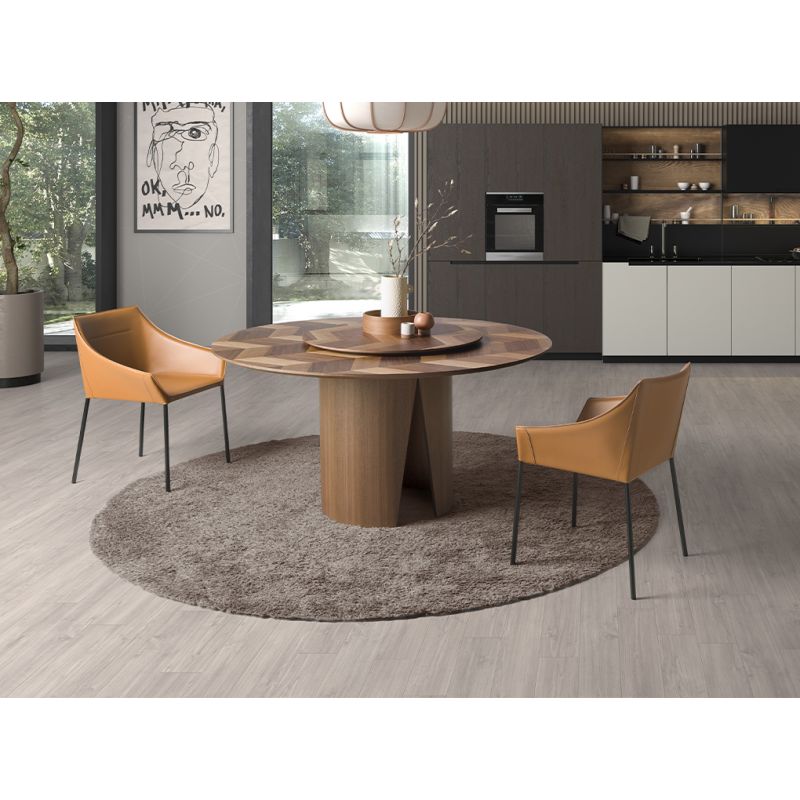 masa-rotunda-cu-blat-central-pivotant-design-lux-walnut-150cm