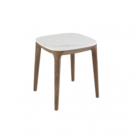 Masute Living - Masuta laterala deosebita design LUX Walnut