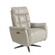 Fotolii - Fotoliu design LUX cu functia relax Cowhide Grey leather