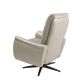 Fotolii - Fotoliu design LUX cu functia relax Cowhide Grey leather