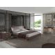 Paturi - Pat dublu design LUX Brown 180x200cm