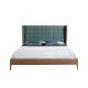 Paturi - Pat dublu design LUX Dark green 180x200cm
