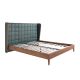 Paturi - Pat dublu design LUX Dark green 180x200cm