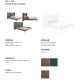 Paturi - Pat dublu design LUX Dark green 180x200cm