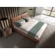 Paturi - Pat dublu tapitat design LUX Brown 180x200cm