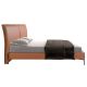 Paturi - Pat dublu tapitat design LUX Brown 180x200cm