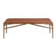 Banchete-Tabureti - Bancheta tapitata design LUX Brown 130x40cm