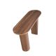 Birouri - Birou design LUX Oval Walnut