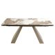 Mese extensibile - Masa extensibila deosebita design LUX Porcelain Marble 180-260x90cm