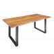 Mese dining - Masa design industrial Mammut 180cm, salcam salbatic