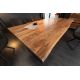 Mese dining - Masa design industrial Mammut 180cm, salcam salbatic