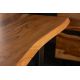 Mese dining - Masa design industrial Mammut 180cm, salcam salbatic