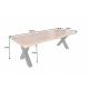 Mese dining - Masa design industrial vintage Mammut X 200cm