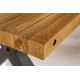 Mese dining - Masa design industrial Thor 200cm Pin maro vintage