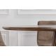 Mese dining - Masa rotunda Valhalla Wood 120cm, stejar inchis