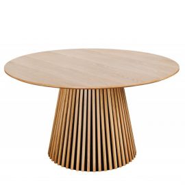 Mese dining - Masa rotunda Valhalla Wood 120cm, stejar