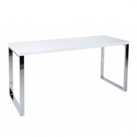 Birou elegant White Desk 140cm alb
