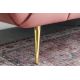 Canapele - Canapea 3 locuri design elegant Noblesse, roz