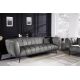 Canapele - Canapea 3 locuri design elegant Noblesse, gri