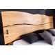 Paturi - Pat din lemn design industrial vintage Amazonas 180x200cm
