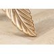 Masute Living - Masuta auxiliara design unicat Faether 65cm gold