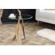 Masute Living - Masuta auxiliara design unicat Faether 65cm gold