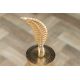 Masute Living - Masuta auxiliara design unicat Faether 65cm gold